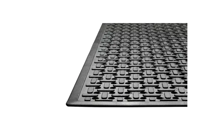 ergonomiskais paklājs ar caurumiem