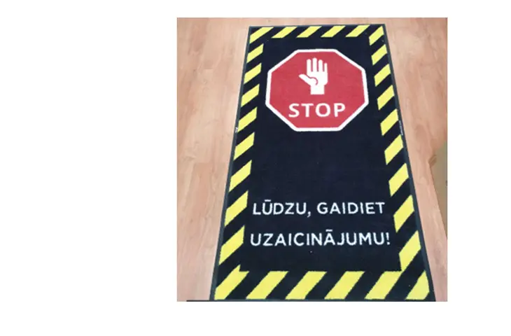 Elis paklājs Lūdzu uzgaidiet