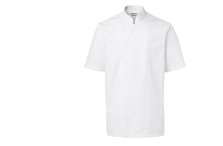 Pavāra krekls bez pogām balts