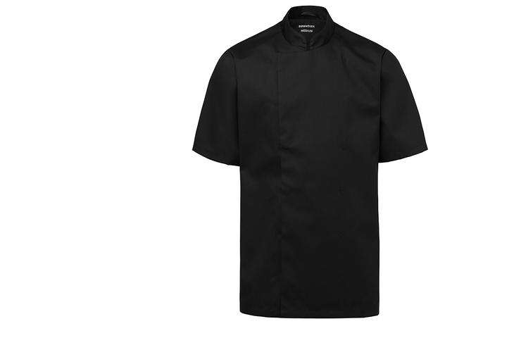 Pavāra krekls bez pogām melns